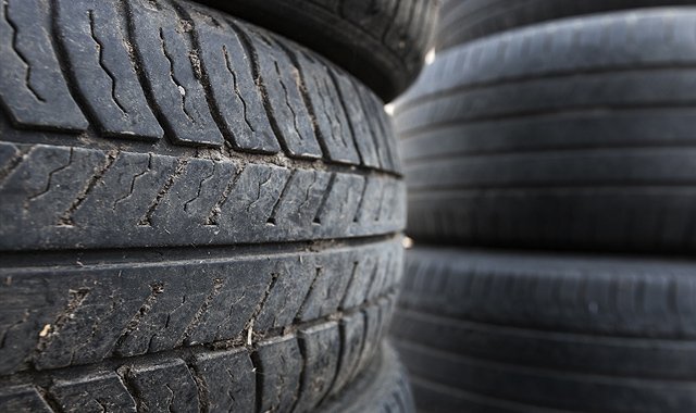 ②タイヤはサイドもチェックして下さい。