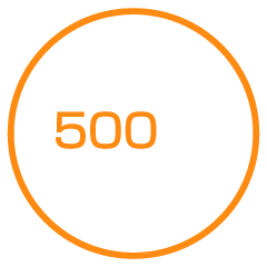全国約500店舗のネットワーク