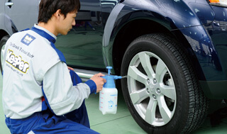 ホイールの汚れ